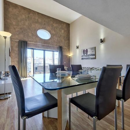 Spinola Court - Stunning Seaview Apartment & Penthouse On Spinola Bay By Shortletsmalta St. Julian's Exterior foto