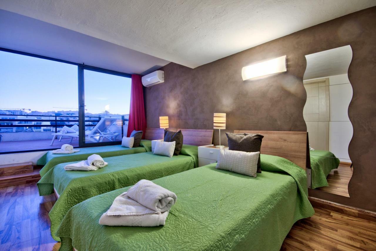 Spinola Court - Stunning Seaview Apartment & Penthouse On Spinola Bay By Shortletsmalta St. Julian's Exterior foto